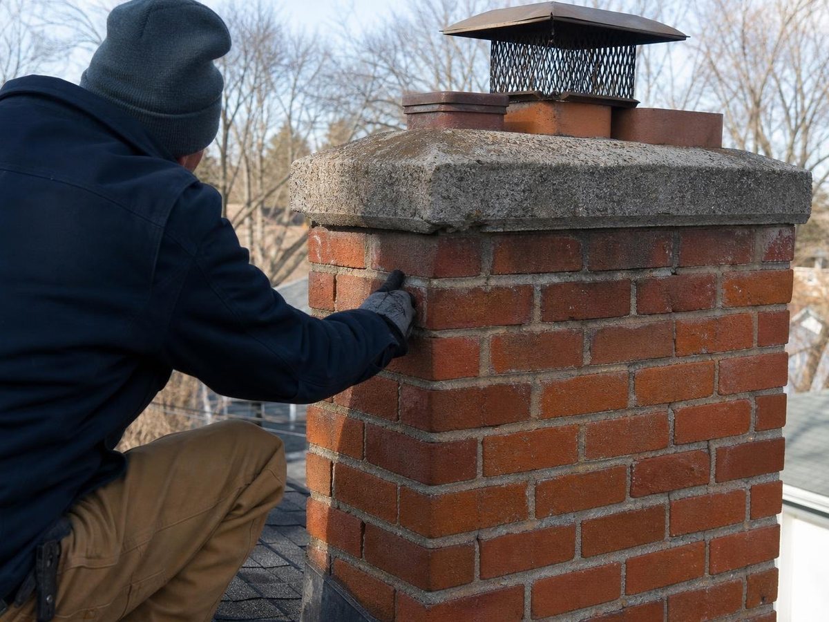 Radcliffe Chimney Cleaning work in Emerson